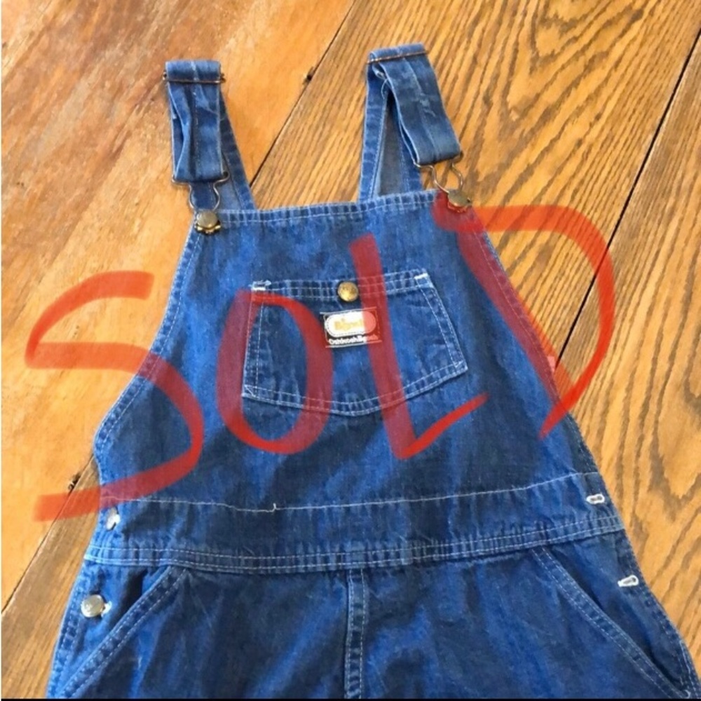 Vintage Oshkosh Bgosh Overall Jumper Dress